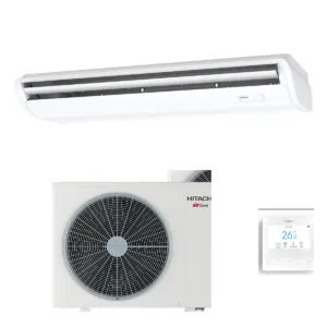 Hitachi 12.5kW Aircore 700 Three Phase Under Ceiling Heat Pump Air Conditioner - Complete Set (Indoor + Outdoor) - NZ Depot