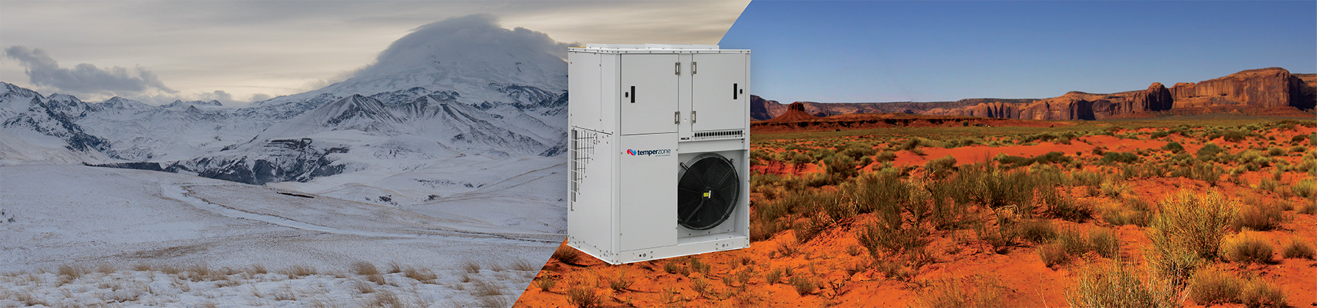 Temperzone VPA Vertical Air Cooled Package 1 Temperzone VPA Vertical Air Cooled Package - TZ-TEMPERZONEVPAVERTICALAIRCOOLEDPACK front view | NZ Depot