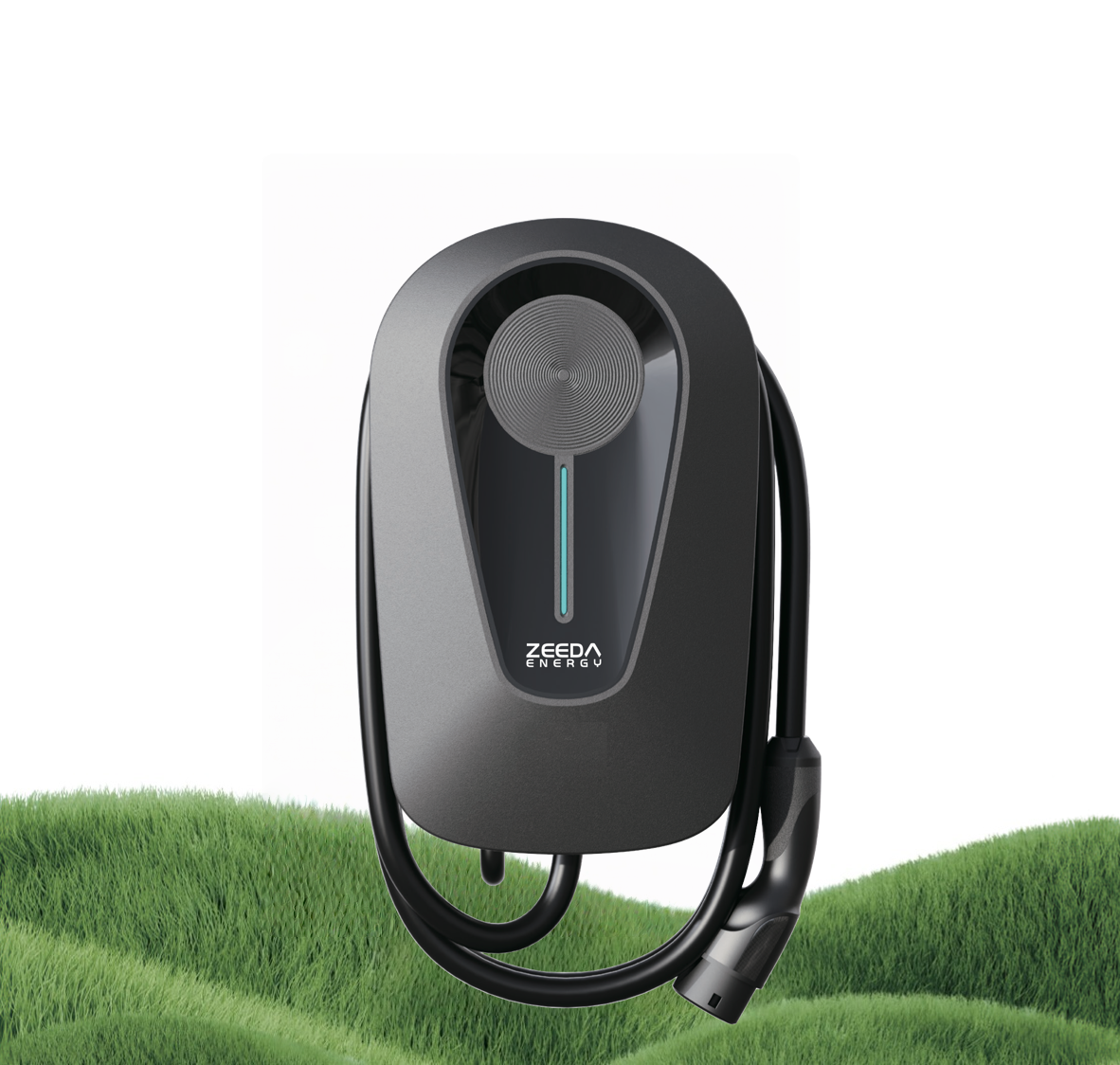 ZEEDA Explorer 11-22kW Type 2 Smart AC EV Charger 1 ZEEDA Explorer 11-22kW Type - ZEEDA-EXPLORER-11-22KW front view | NZ Depot