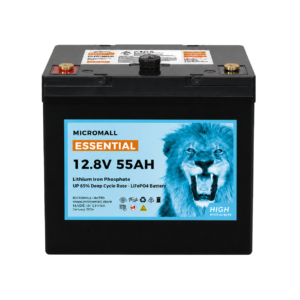 Essential 12.8V 55Ah LiFePO4 - BTL-12.8V55 front view | NZ Depot