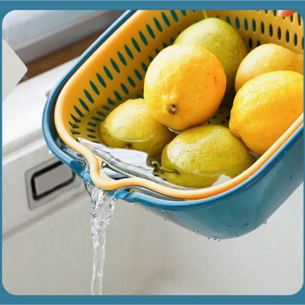 2PC/set Kitchen Sink Vegetable drainer Fruit basket For fruit washing - Vegetable drainer - Homeware Clearance Sale - 4 - NZ DEPOT Bathroom Buy 2PC/set Kitchen Sink Vegetable drainer Fruit basket For fruit washing Online - Homeware Clearance Sale - - 4 - NZ Depot Delivery