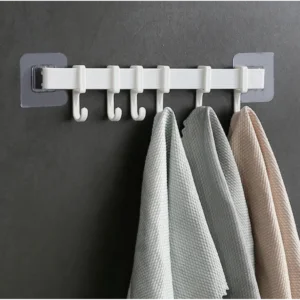 Buy 2XMultifunction Kitchen Storage Hook Cupboard 6 Hook Home Organizer Online - Homeware Clearance Sale -  - 1 - NZ Depot Delivery