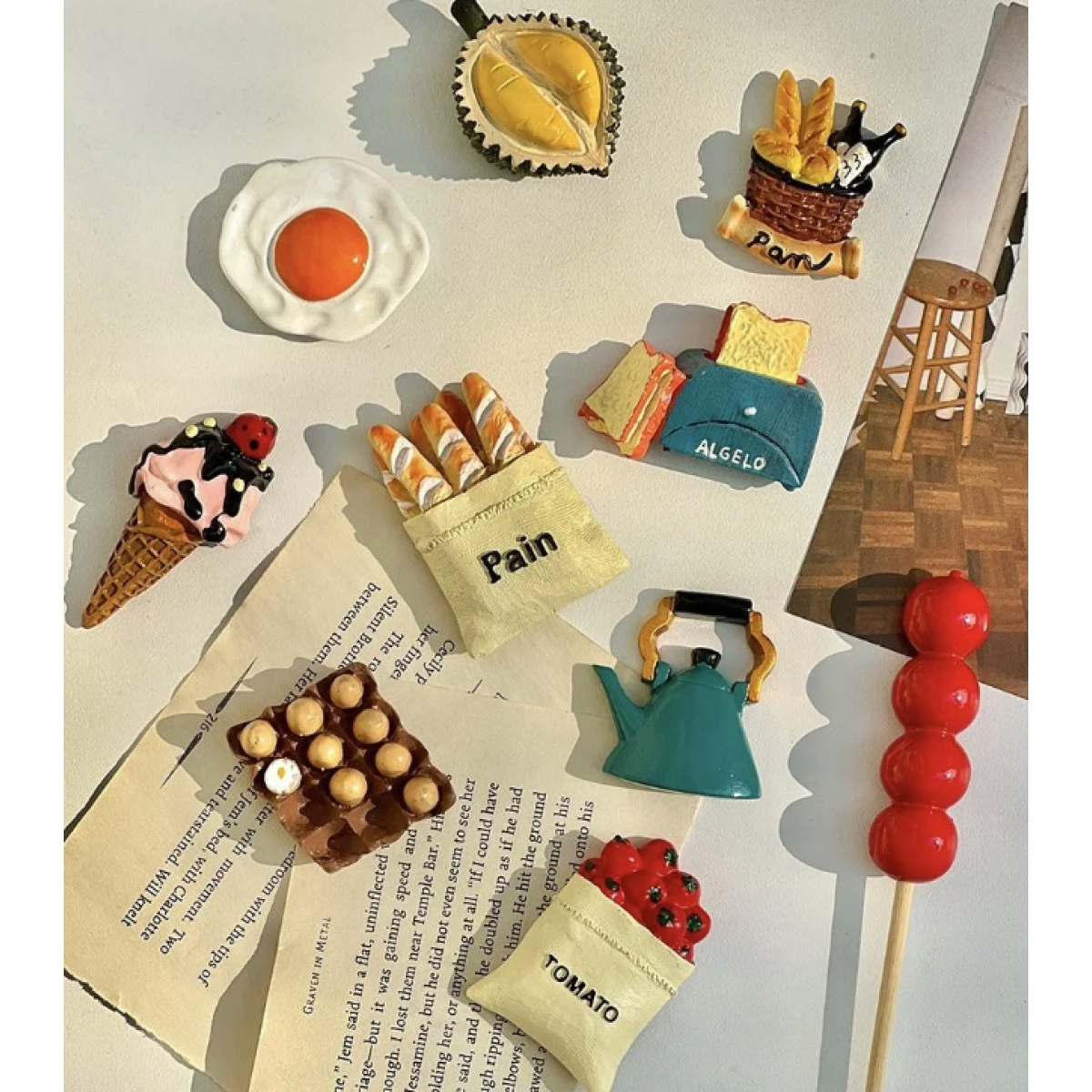 4-12.5cm 3D Simulated Food Fridge Magnet Cartoon - Fridge Magnet - Homeware Clearance Sale - 6 - NZ DEPOT Bathroom Buy 4-12.5cm 3D Simulated Food Fridge Magnet Cartoon Online - Homeware Clearance Sale - - 6 - NZ Depot Delivery