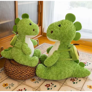 Buy 50CM Avocado Dinosaur Plush Toy With Small Backpack Online - Homeware Clearance Sale -  - 2 - NZ Depot Delivery