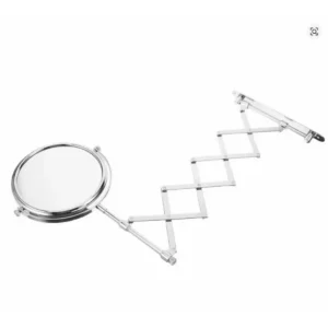 Buy 6 Inch Round Retractable Bathroom Wall Mirror Two-Sided 3X Magnifying Online - Homeware Clearance Sale -  - 2 - NZ Depot Delivery