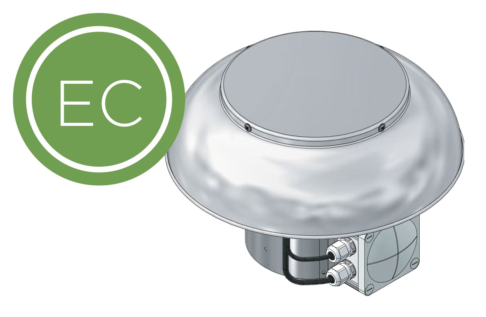 EC Fan Monica Roof Extract Fan 150dia + PC Flaxpod - Fan Units - MON150EC - FLAXPOD 1 Buy EC Fan Monica Roof Extract Fan 150dia + PC Flaxpod MON150EC - FLAXPOD Online - Fan Units - 1 - NZ Depot Trade