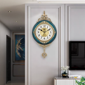 Buy European Style Wall Clock Watch Living Room Mute Online - Homeware Clearance Sale -  - 1 - NZ Depot Delivery