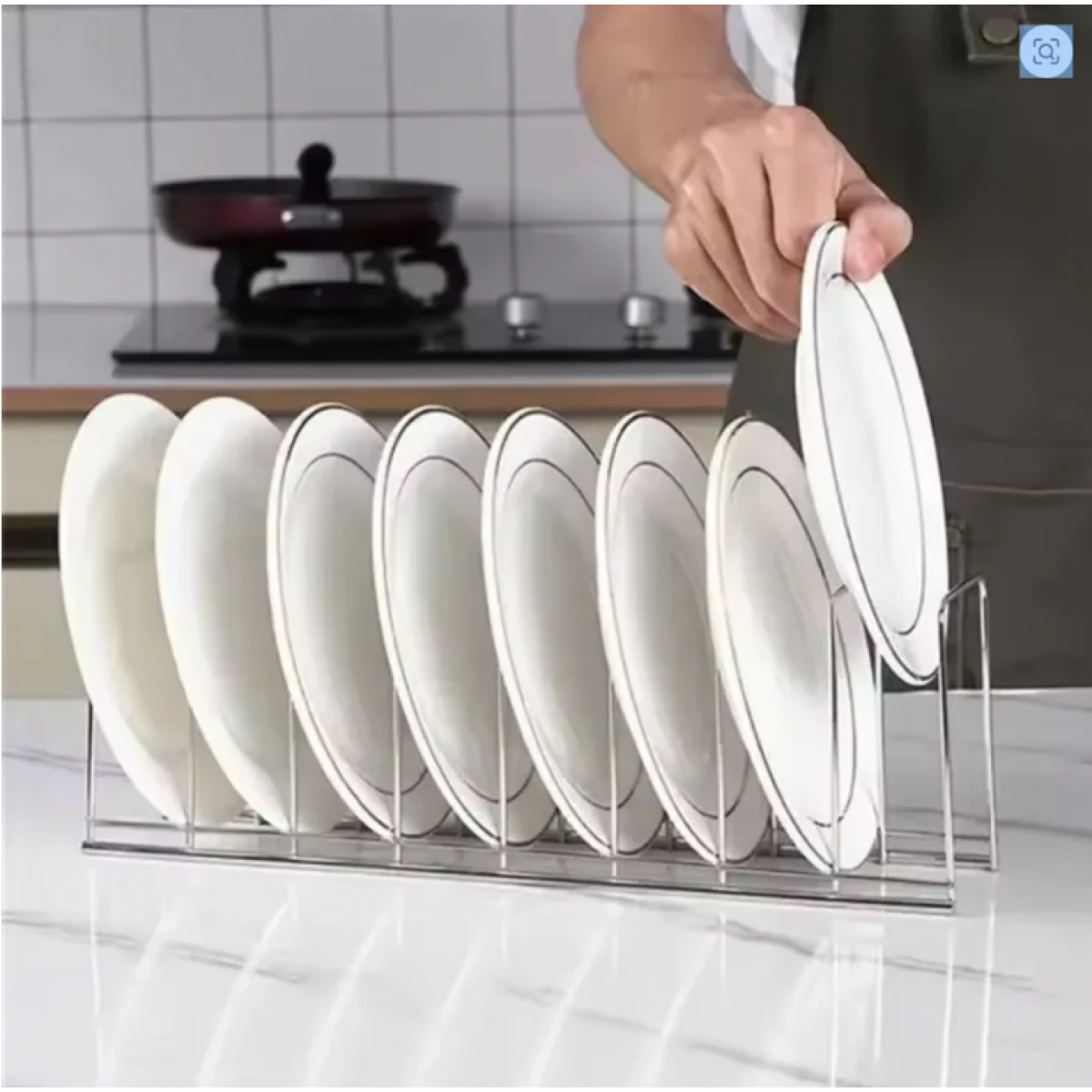 Kitchen Bowl Dish Organizer Stainless Steel - Dish Organizer - Homeware Clearance Sale - 4 - NZ DEPOT Bathroom Buy Kitchen Bowl Dish Organizer Stainless Steel Online - Homeware Clearance Sale - - 4 - NZ Depot Delivery