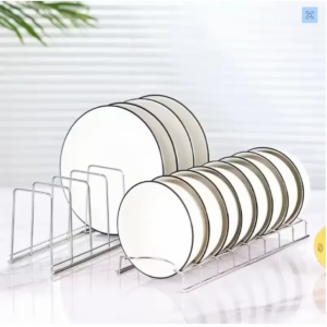 Buy Kitchen Bowl Dish Organizer Stainless Steel Online - Homeware Clearance Sale -  - 1 - NZ Depot Delivery