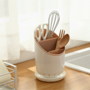 Buy Kitchen Storage Chopsticks Tube With Drain Plate Online - Homeware Clearance Sale -  - 1 - NZ Depot Delivery