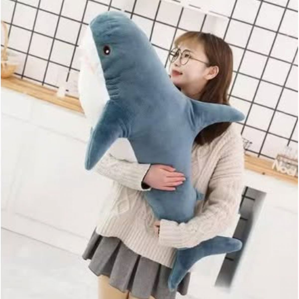 Large Size Shark Plush Toy Soft Cushion 110CM - Shark - Homeware Clearance Sale - 5 - NZ DEPOT Bathroom Buy Large Size Shark Plush Toy Soft Cushion 110CM Online - Homeware Clearance Sale - - 5 - NZ Depot Delivery