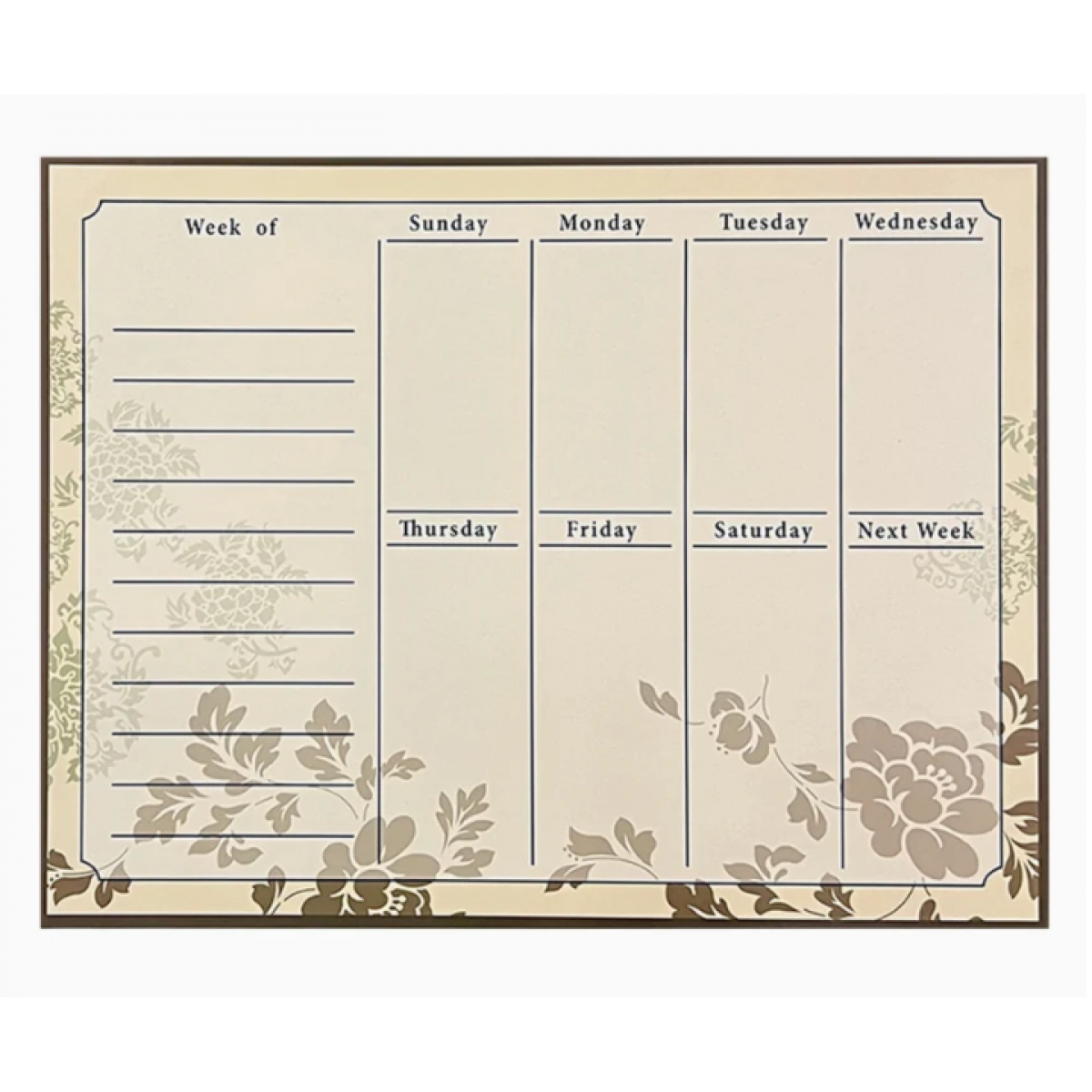 Magnetic Weekly Planner Whiteboard - Weekly Planner - Homeware Clearance Sale - 3 - NZ DEPOT Bathroom Buy Magnetic Weekly Planner Whiteboard Online - Homeware Clearance Sale - - 3 - NZ Depot Delivery