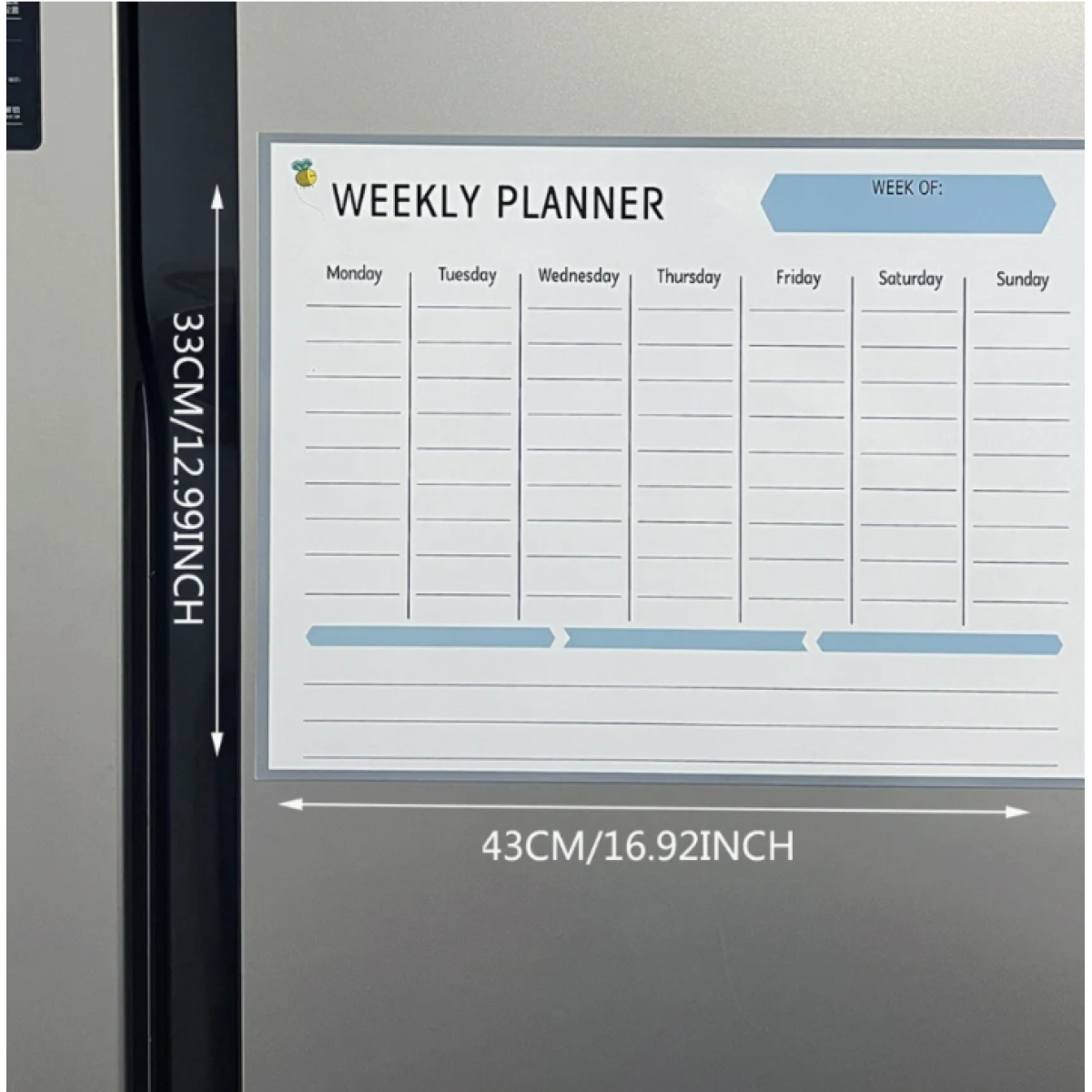 Magnetic Weekly Planner Whiteboard - Weekly Planner - Homeware Clearance Sale - 6 - NZ DEPOT Bathroom Buy Magnetic Weekly Planner Whiteboard Online - Homeware Clearance Sale - - 6 - NZ Depot Delivery