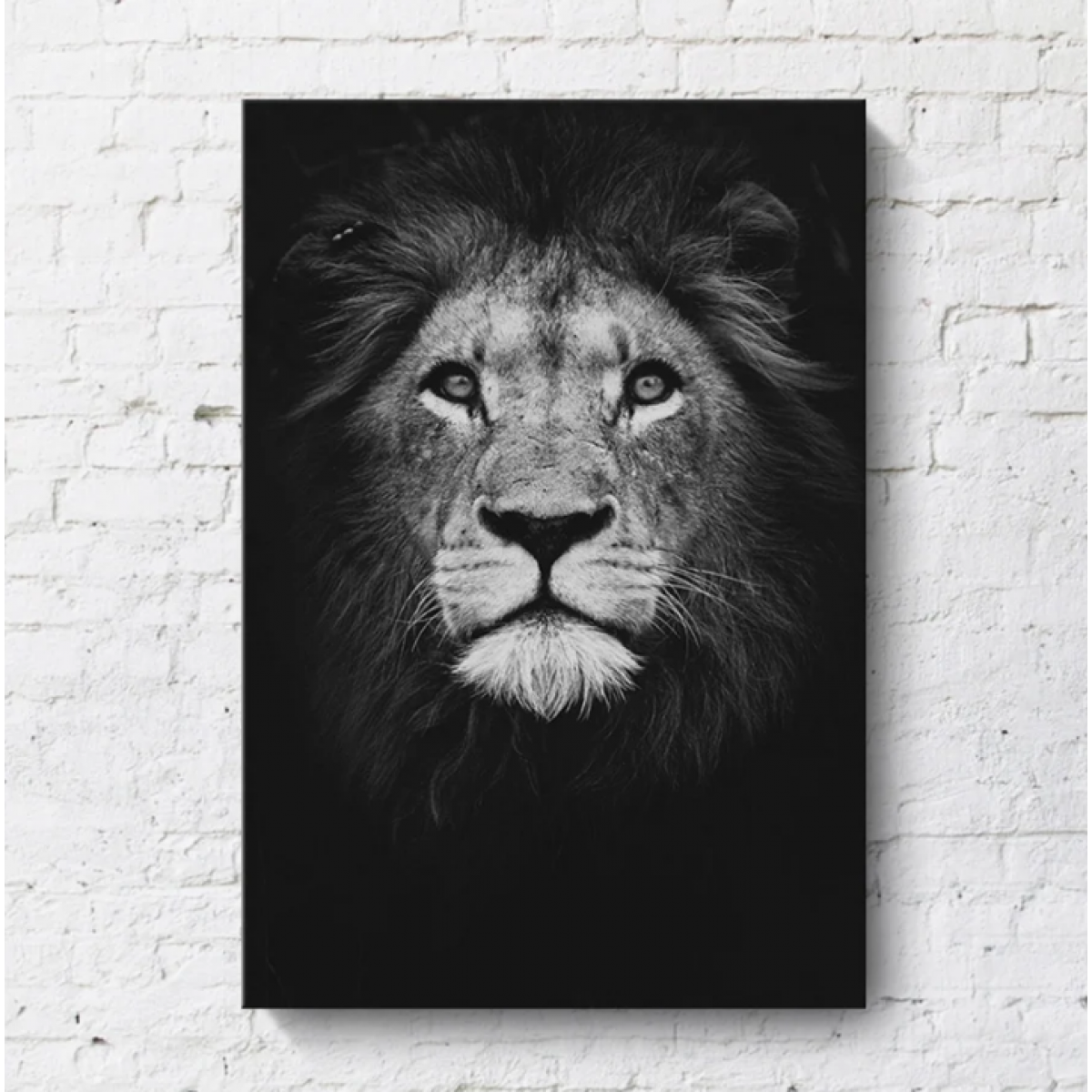 Minimalist Lion Head Canvas Paintings Black White 1 Buy Minimalist Lion Head Canvas Paintings Black White Online - Homeware Clearance Sale - - 1 - NZ Depot Delivery