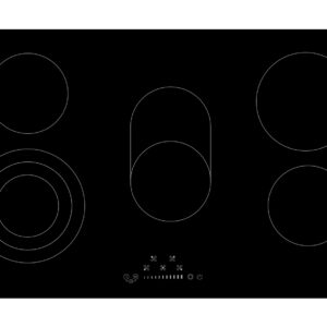 Buy Parmco Cooktop series3 900mm black ceramic 5 burner Online - - 1 - NZ Depot Kitchen