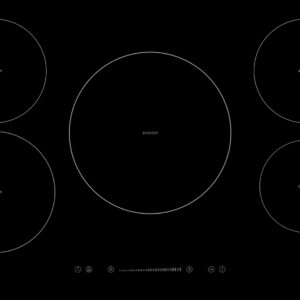 Buy Parmco Cooktop series3 900mm black induction 5 burner Online -  - 1 - NZ Depot Kitchen