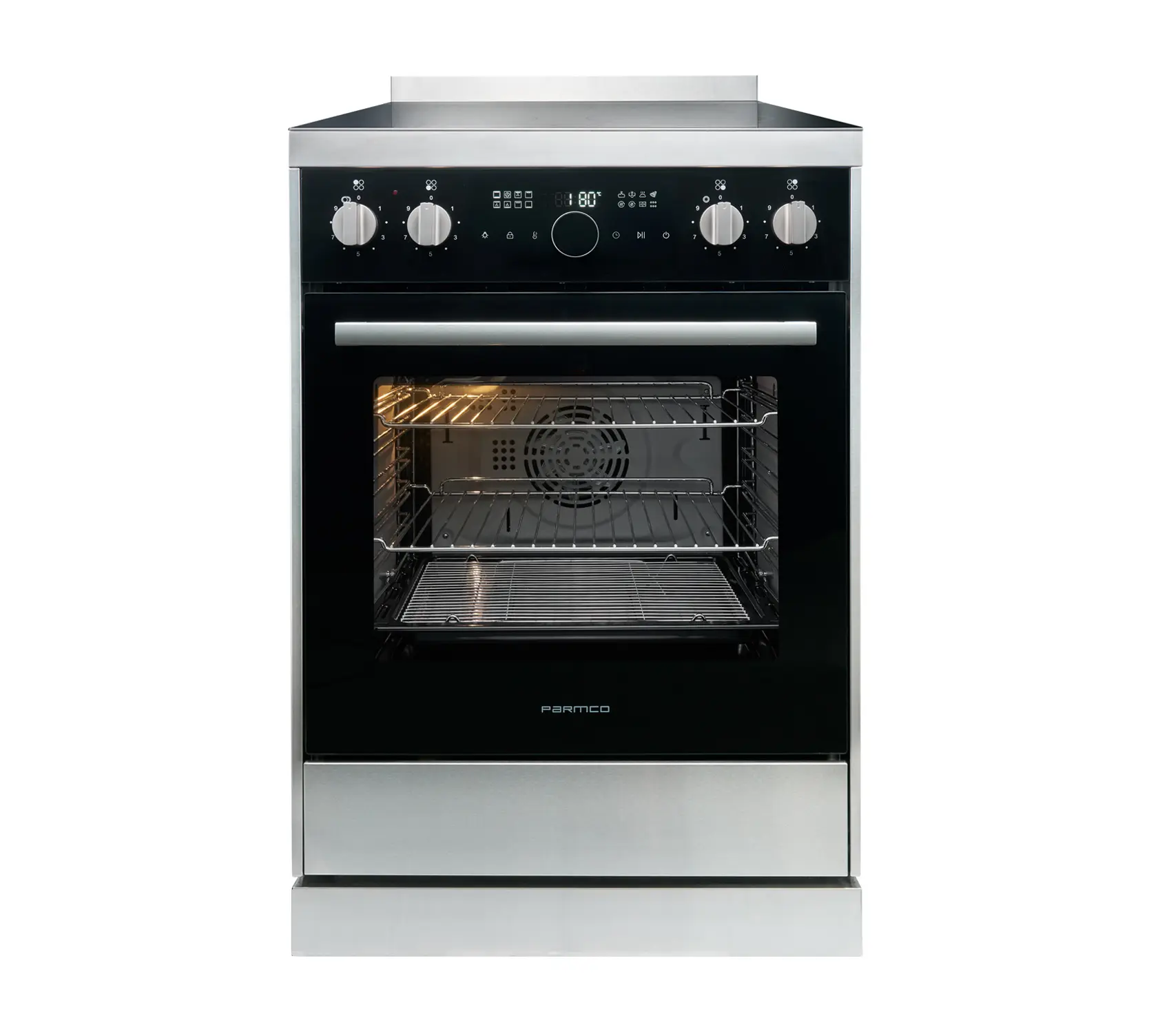 Parmco Freestanding stove 600mm glass ceramic 1 Buy Parmco Freestanding stove 600mm glass ceramic Online - - 1 - NZ Depot Kitchen