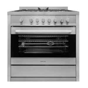Buy Parmco Freestanding stove 900mm stainless full gas Online - - 1 - NZ Depot Kitchen