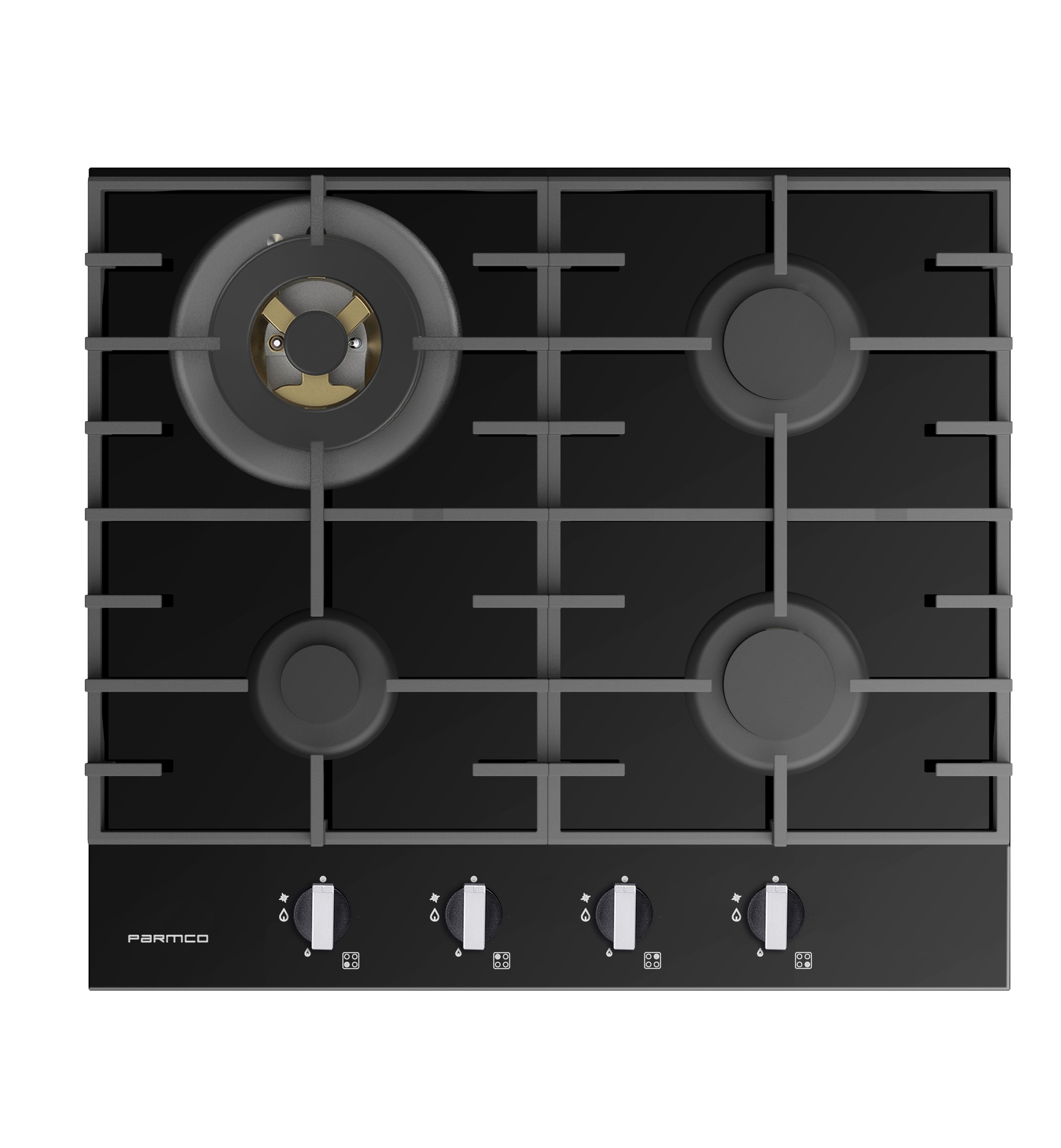 Parmco Gas cooktop series7 600mm glass 3burner+wok 1 Buy Parmco Gas cooktop series7 600mm glass 3burner+wok Online - - 1 - NZ Depot Kitchen