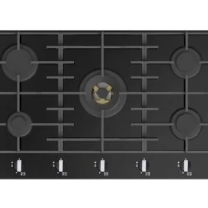 Buy Parmco Gas cooktop series7 900mm glass 4burner+wok Online - - 1 - NZ Depot Kitchen
