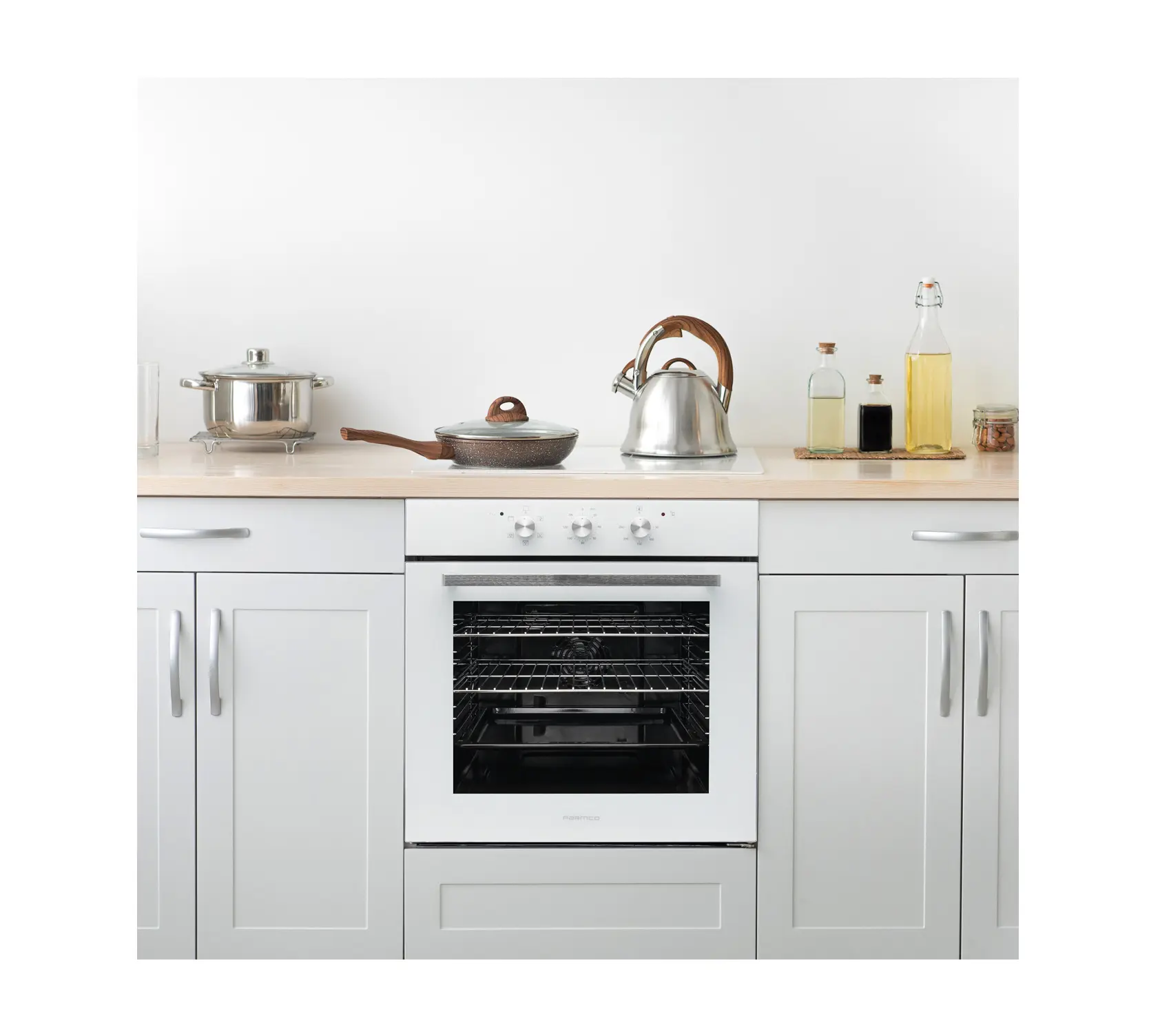 Parmco Oven series1 600mm white 5function - OV16W5 - - 6 - NZ DEPOT Parmco Buy Parmco Oven series1 600mm white 5function Online - - 6 - NZ Depot Kitchen