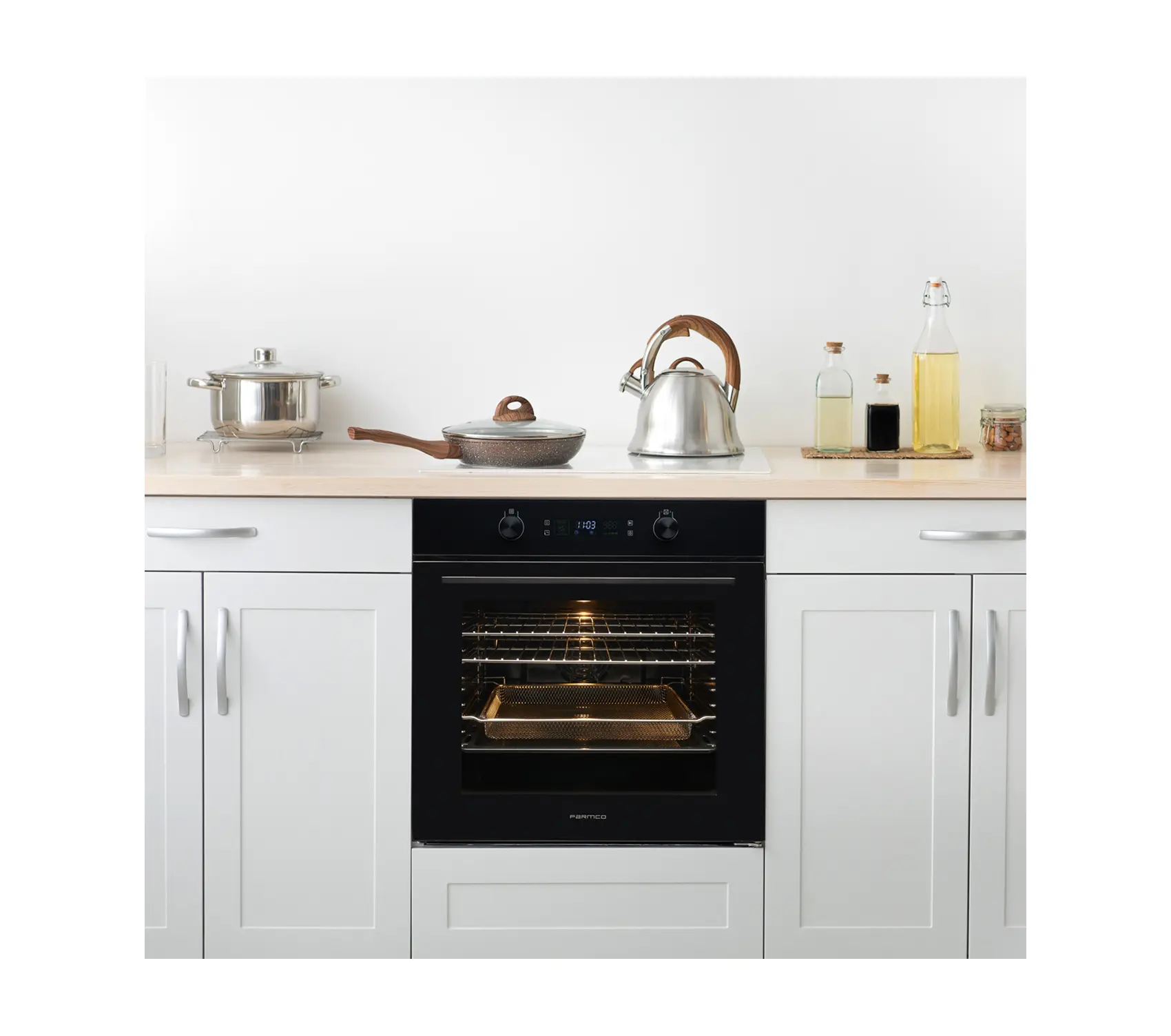Parmco Oven series3 600mm black 12function - OV36B12 - - 6 - NZ DEPOT Parmco Buy Parmco Oven series3 600mm black 12function Online - - 6 - NZ Depot Kitchen