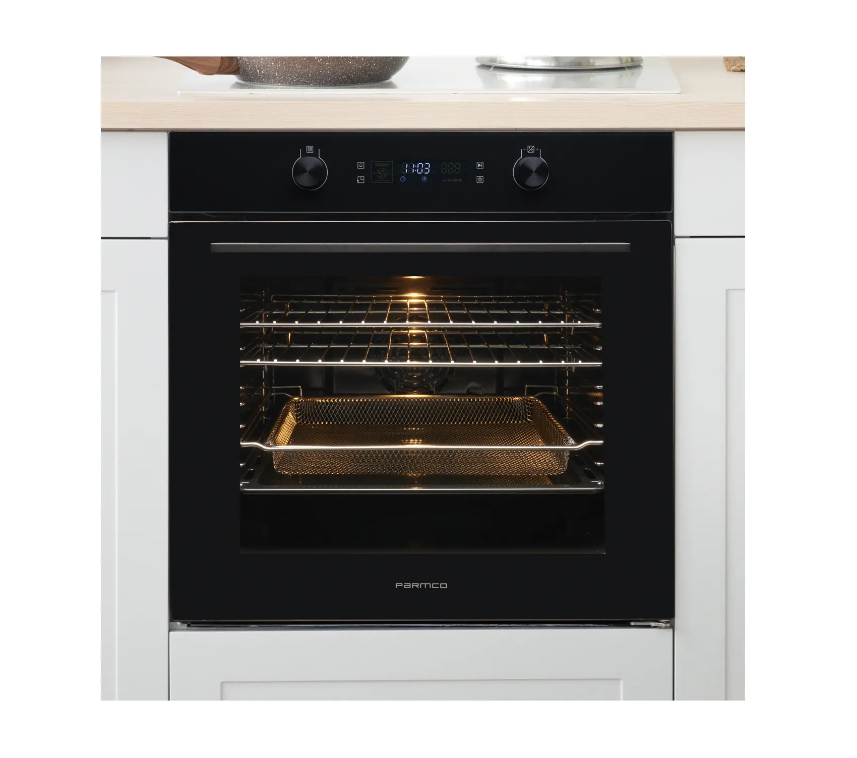 Parmco Oven series3 600mm black 12function - OV36B12 - - 7 - NZ DEPOT Parmco Buy Parmco Oven series3 600mm black 12function Online - - 7 - NZ Depot Kitchen