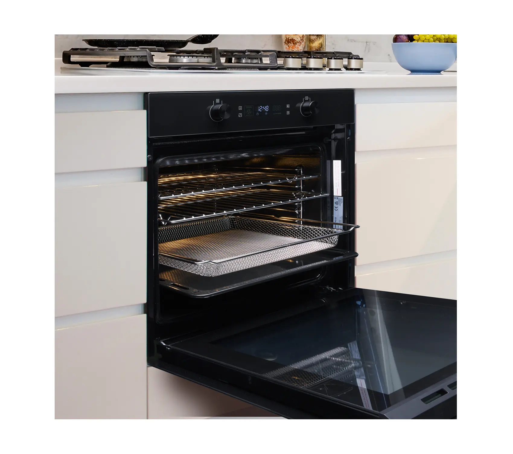 Parmco Oven series3 600mm black 12function - OV36B12 - - 9 - NZ DEPOT Parmco Buy Parmco Oven series3 600mm black 12function Online - - 9 - NZ Depot Kitchen
