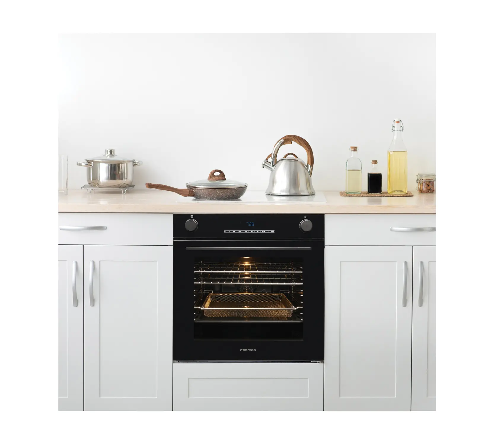 Parmco Oven series3 600mm black 14function - OV36B14 - - 6 - NZ DEPOT Parmco Buy Parmco Oven series3 600mm black 14function Online - - 6 - NZ Depot Kitchen
