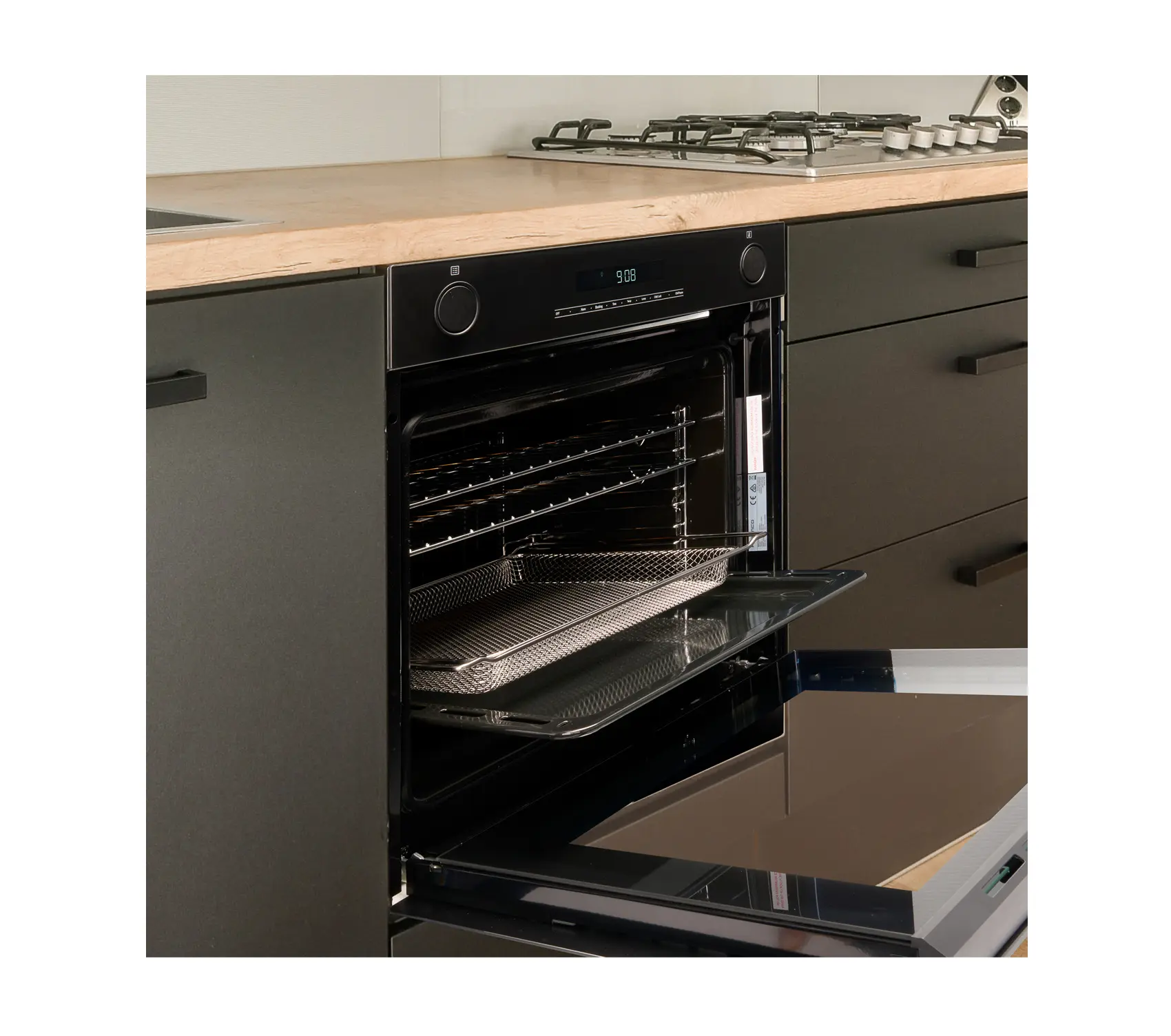 Parmco Oven series3 600mm black 14function - OV36B14 - - 9 - NZ DEPOT Parmco Buy Parmco Oven series3 600mm black 14function Online - - 9 - NZ Depot Kitchen