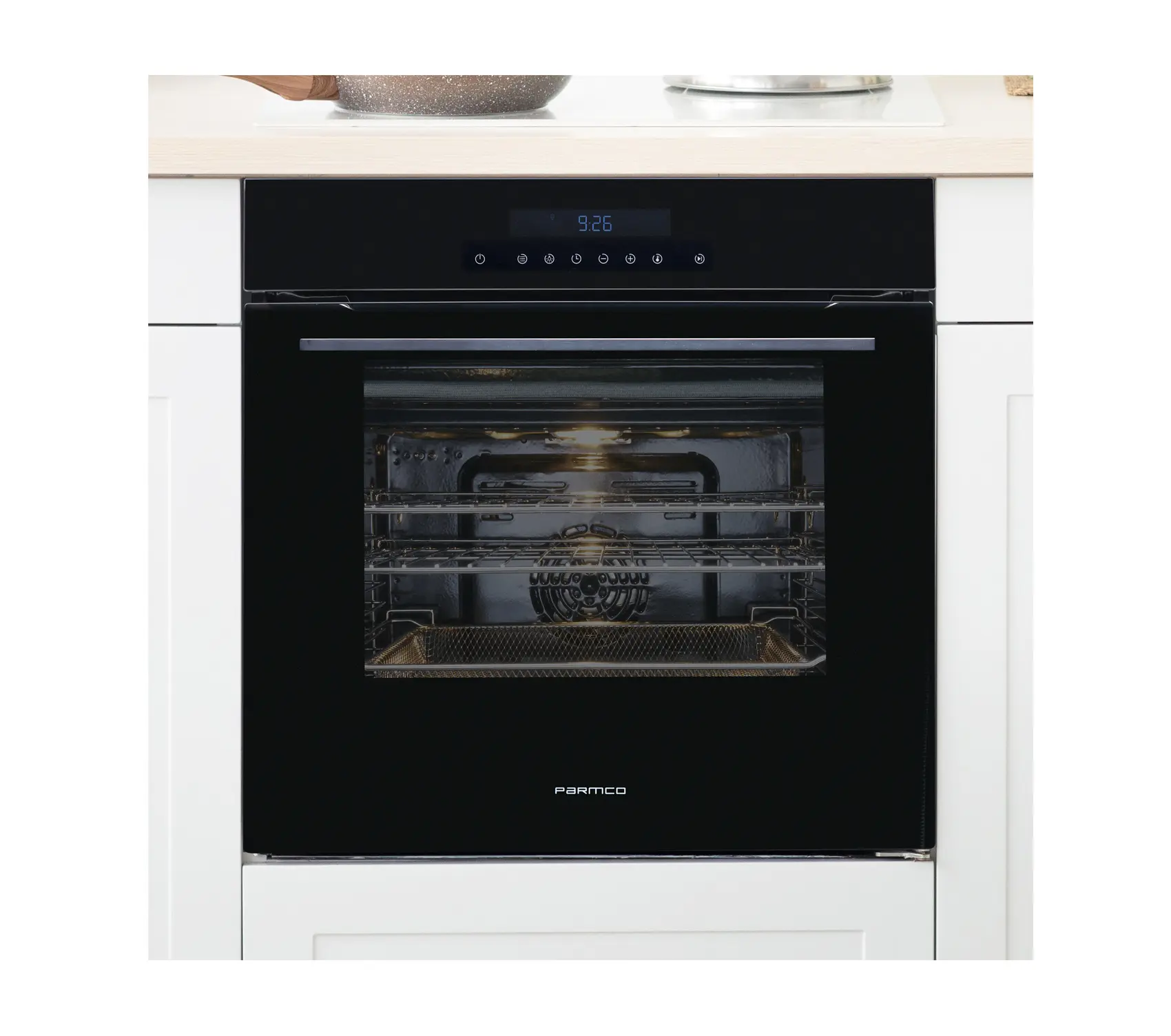 Parmco Oven series6 600mm black 14function pyro - OV66B14P - - 6 - NZ DEPOT Parmco Buy Parmco Oven series6 600mm black 14function pyro Online - - 6 - NZ Depot Kitchen