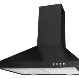 Buy Parmco Rangehood canopy 600mm black 1000m3h Online - - 1 - NZ Depot Kitchen