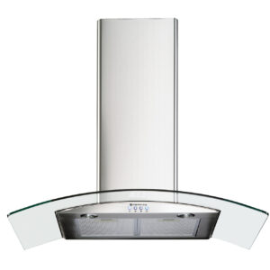 Buy Parmco Rangehood curved glass 900mm stainless 1000m3h Online -  - 1 - NZ Depot Kitchen