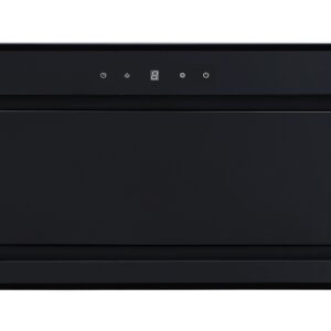 Buy Parmco Turbo pak plus 900mm black glass 1000m3h Online - - 1 - NZ Depot Kitchen