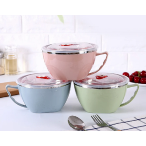 Buy Stainless Steel Bowl with Handle Anti Scalding Kitchenware Online - Homeware Clearance Sale -  - 1 - NZ Depot Delivery