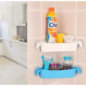 Buy Triangle Storage Rack Multi-Use Bathroom Kitchen Corner Wall Mounted Rack Online - Homeware Clearance Sale -  - 1 - NZ Depot Delivery
