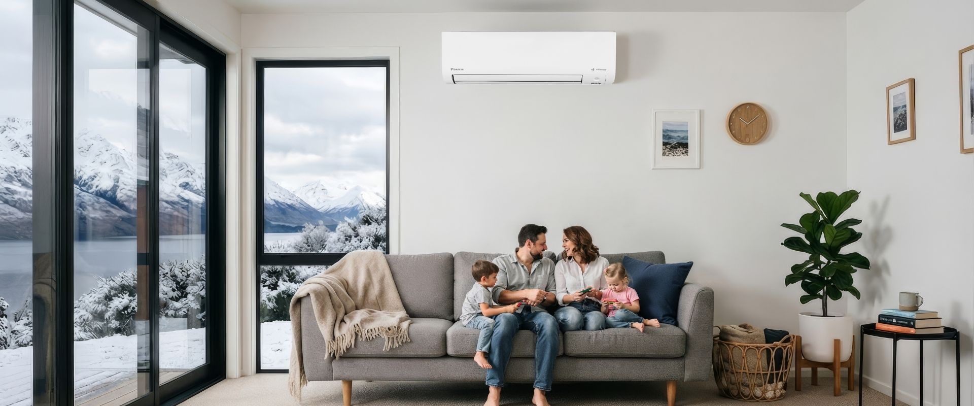 Daikin Daikin Complete System FTXM-A Daikin Heat Pump System FTXM-A - Side Profile, Rotorua