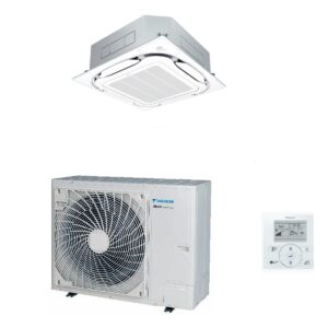 Daikin STANDARD CASSETTE (3PH) R32 - BLACK 8.5kW Cassette Complete System - FCA85C-CCY-K-NZ - NZ Depot