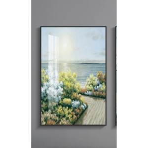 Buy frameless Spring Scenery Sea Flower Green Plants Posters Online - Homeware Clearance Sale -  - 2 - NZ Depot Delivery