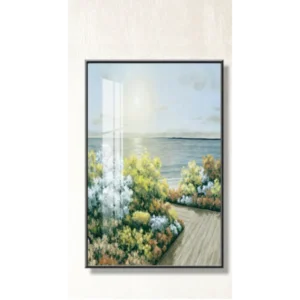Buy frameless Spring Scenery Sea Flower Green Plants Posters Online - Homeware Clearance Sale - - 1 - NZ Depot Delivery