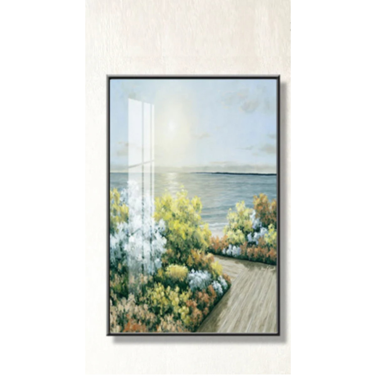 frameless Spring Scenery Sea Flower Green Plants Posters 1 Buy frameless Spring Scenery Sea Flower Green Plants Posters Online - Homeware Clearance Sale - - 1 - NZ Depot Delivery
