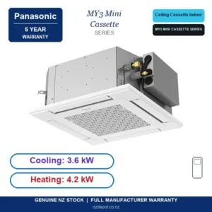 Panasonic S-36MY3EB - MY3 Mini Cassette 3.6kW Ceiling Cassette (Indoor Unit Only) - NZ Depot