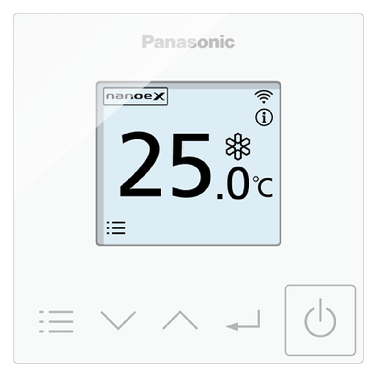 Panasonic CZ-RTC6WZ2 - Wired Zone Control with Wifi 1 Panasonic CZ-RTC6WZ2 - CZ-RTC6WZ2 front view | NZ Depot