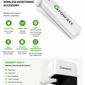 GROWATT Wireless Monitoring Accessory - WiFi-F side profile | NZ Depot