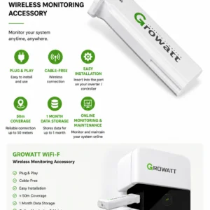 GROWATT Wireless Monitoring Accessory - WiFi-F side profile | NZ Depot