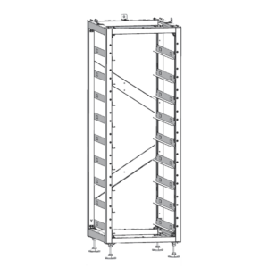 9-Layer Rack - 3U-LRack front view | NZ Depot