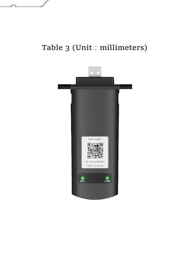 Deye DL1000B-ETH Ethernet Data Logger for Remote Inverter Monitoring 1 Deye DL1000B-ETH Ethernet Data - DL1000B-ETH front view | NZ Depot