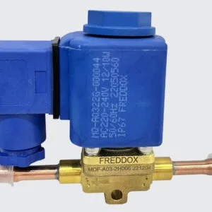 Buy FREDDOX SOLENOID VALVE FREDDOX 1/4" Flare 0.16KV FD0250 - Line Components Online NZ Depot 1