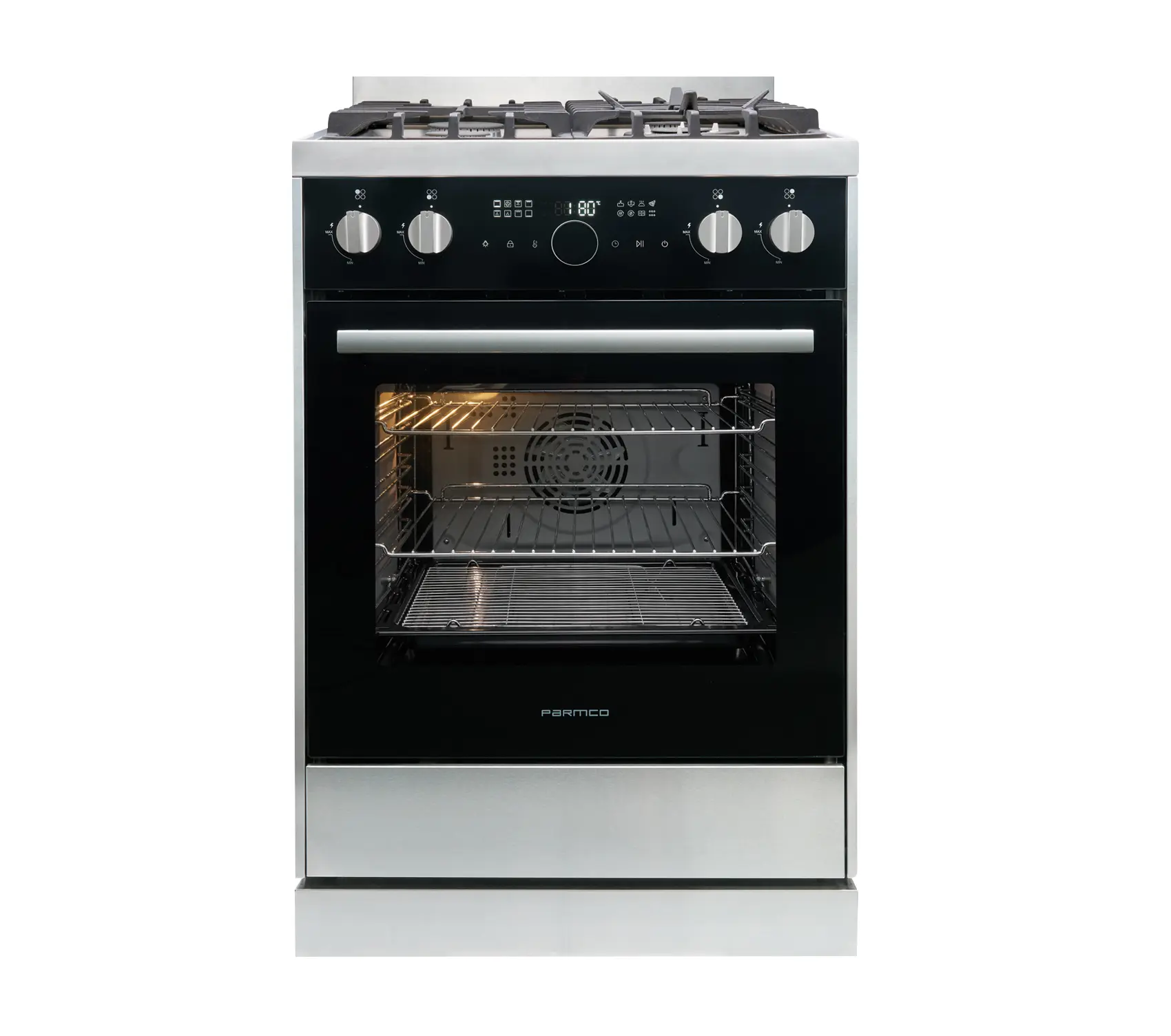Parmco Freestanding stove 600mm glass gas - FS600GG02 1 Buy Parmco Freestanding stove 600mm glass gas - FS600GG02 Online - - 1 - NZ Depot Kitchen