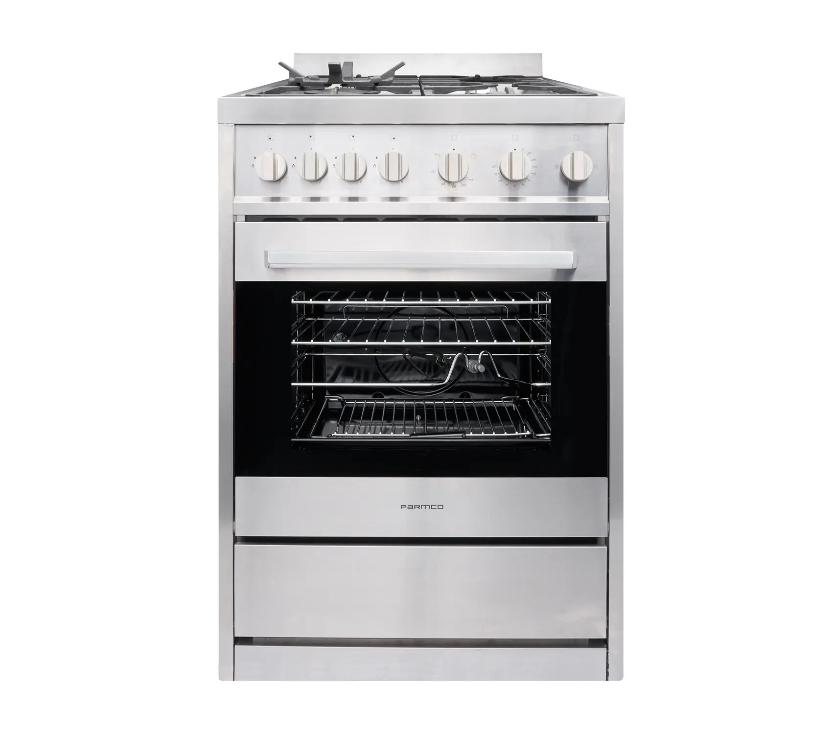 Parmco Freestanding stove 600mm stainless full gas 1 Buy Parmco Freestanding stove 600mm stainless full gas Online - - 1 - NZ Depot Kitchen